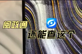 闽政通app还能查这个视频封面