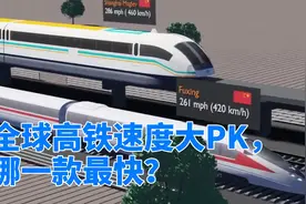 高铁速度PK，看看中国复兴号是如何领跑全球的？视频封面