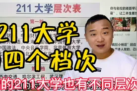 我国211大学也分不同层次，录取分数差别大，有你喜欢的大学吗？视频封面