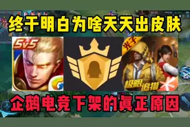 终于明白为啥天天出皮肤了，导致企鹅电竞下架的真正原因竟然是?视频封面