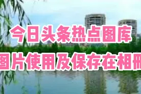 今日头条热点图库中图片的使用及图片保存相册的方法 一看就会视频封面