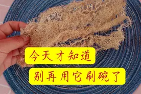 奶奶告诉我，以后别再用丝瓜络刷碗了视频封面