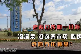 老两口沈阳一日游，泡温泉，逛农贸市场，吃饭店。这地方在哪里？视频封面