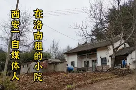 西安自媒体人在秦岭山村租的小院，依山傍水，一起来的伙伴羡慕视频封面