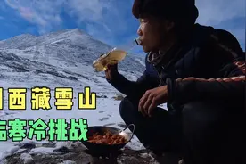 被困西藏雪山，面临饥饿寒冷挑战，看看小伙如何自救？视频封面
