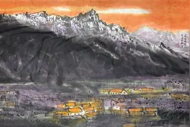 努力画完全中国的名山第184幅，写意山水画辽宁凤凰山创作过程视频封面