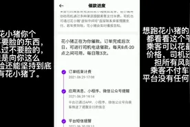 跑花小猪平台的，乘客不付车费坚决不能走。