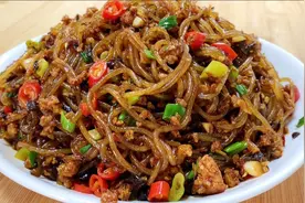 蚂蚁上树原来是这样做的，难怪以前炒粉条老沾锅，技巧全在这里视频封面