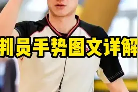 裁判员手势图文详解大全#篮球知识#篮球裁判#篮球视频封面