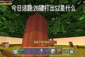 迷你世界:26键打出SZ是什么
