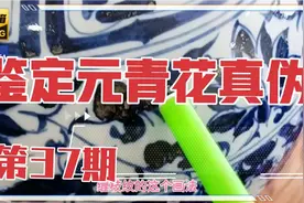 瓷器老王:鉴定元青花古董瓷器真伪的三个简单方法，藏友们要了解视频封面