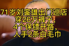 71岁刘銮雄霸气巡店视频封面