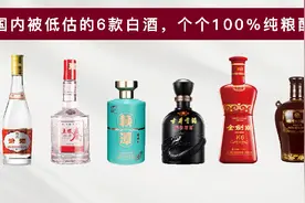 国内被低估的6款白酒，个个都是100%纯粮酿造视频封面
