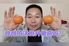 沃柑现在很火，糖尿病人老王连吃两个超甜的沃柑，血糖会爆表吗？视频封面