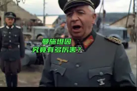 二战德军名将曼施坦因，究竟有多么厉害？视频封面