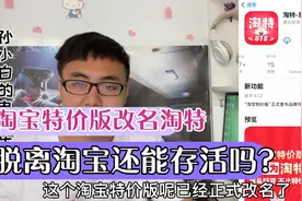 淘宝特价版正式改名淘特，脱离淘宝之后，还能正面对抗拼多多吗？视频封面