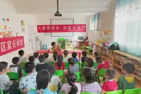 泰安市妇女儿童服务中心“儿童悦读会 社区公益行”走进财源街道青山社区图片