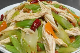 厨师长教你芹菜拌腐竹的正确做法，步骤详细，爽口开胃下酒又下饭