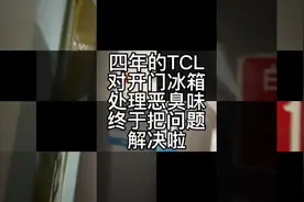 四年的TCL对开门冰箱的恶臭味根源找到了视频封面