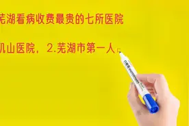 安徽芜湖看病收费最贵的七所医院排名视频封面