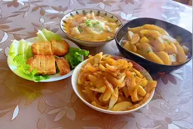 10点忙活午饭，简单4个家常菜，清淡下饭，家人吃的健康最重要视频封面
