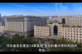 石家庄市14家医院，各自的重点学科和技术专长大汇总！建议收藏视频封面