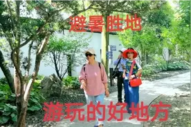 上海郊区有一个公园，游客都喜欢来这里玩，也是夏天避暑的好地方视频封面