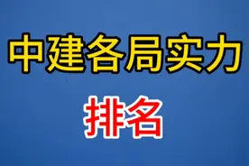 中建各局实力排名！视频封面