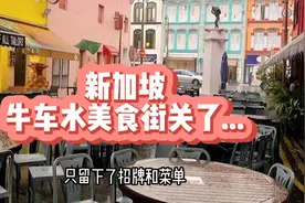 新加坡牛车水美食街关了… #新加坡 #新加坡生活视频封面
