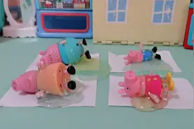 小猪佩奇玩具，被子视频封面