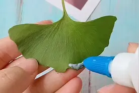 树叶手工制作简单又好看，大家快去捡树叶吧视频封面