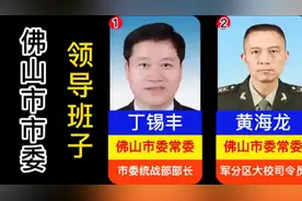 佛山市委领导班子，10大常委名单，佛山决策天团视频封面