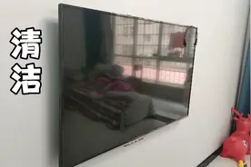 电视屏幕脏了别乱擦，教你一招，不用一滴水，干净不易落灰尘视频封面