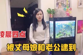媳妇打麻将到凌晨四点才回来，被老公和丈母娘同时发现，媳妇怕了视频封面
