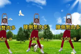 腰腹两侧赘肉多 每天坚持30分钟健身操 一个月练出小蛮腰视频封面