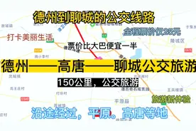 德州开往聊城的公交来了，全程票价仅25元，比大巴便宜一半。视频封面