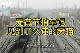 元宵节Z305、K447、K1347齐汇窑村站，久违的天猫也来了视频封面