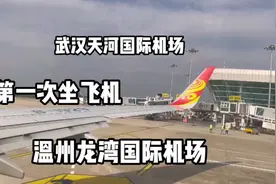 第一次坐飞机，武汉天河到温州龙湾，飞机没有想象中好坐，太吵了视频封面