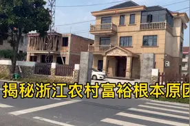 实地探访浙江农村，揭秘浙江农村富裕根本原因视频封面