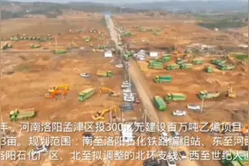 洛阳大乙烯基建项目建设施工现场视频封面