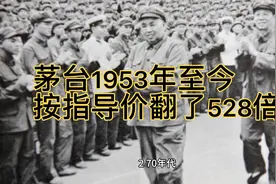茅台1953年2.84米现在按1499指导价翻528倍视频封面