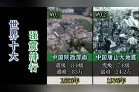 世界十大强震排行，看看你了解多少？视频封面