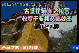 布达拉宫，城堡建筑。松赞干布和文成公主！视频封面