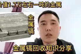回收废铁的朋友注意了，废铁里挑出来这种铁可以卖1.7万左右一吨视频封面