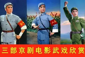 现代京剧《奇袭白虎团》《沙家浜》《平原作战》武戏对比视频封面