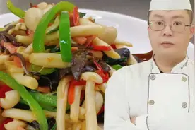 饭店的海鲜菇为什么好吃？技巧很简单，这样做大米饭又要吃两碗视频封面