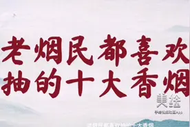 老烟民都喜欢抽的十大香烟视频封面