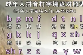 零基础手机聊天也能快速拼音打字，成人自学全套拼音字母表视频封面