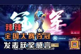 辣辣全国大赛决赛用镜打野，冠军非辣辣莫属，一路过关斩将！简单视频封面