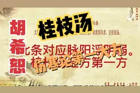 胡希恕讲《伤寒论》095条 伤寒第一方 桂枝汤视频封面
